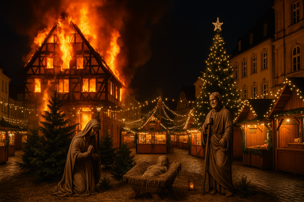 Dominate the Christmas Donkeys: The 'Religion of Peace' Trashed a Live Nativity Scene — Then It Got Worse