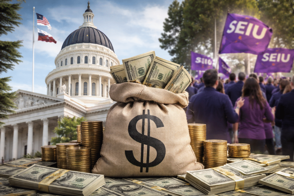 California billionaire tax won’t stop union spending greed