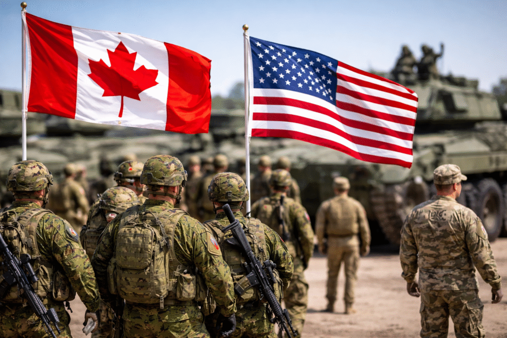 Canada is accelerating its military modernization to avoid becoming the 51st US state.