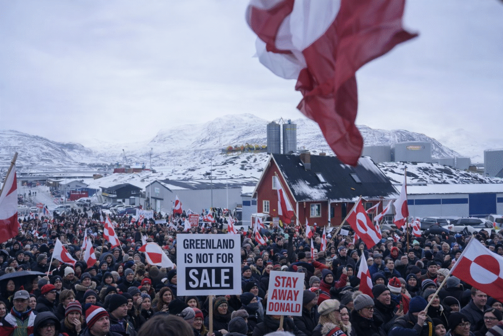 Europe warns of ‘dangerous downward spiral’ after Trump threatens tariffs over Greenland