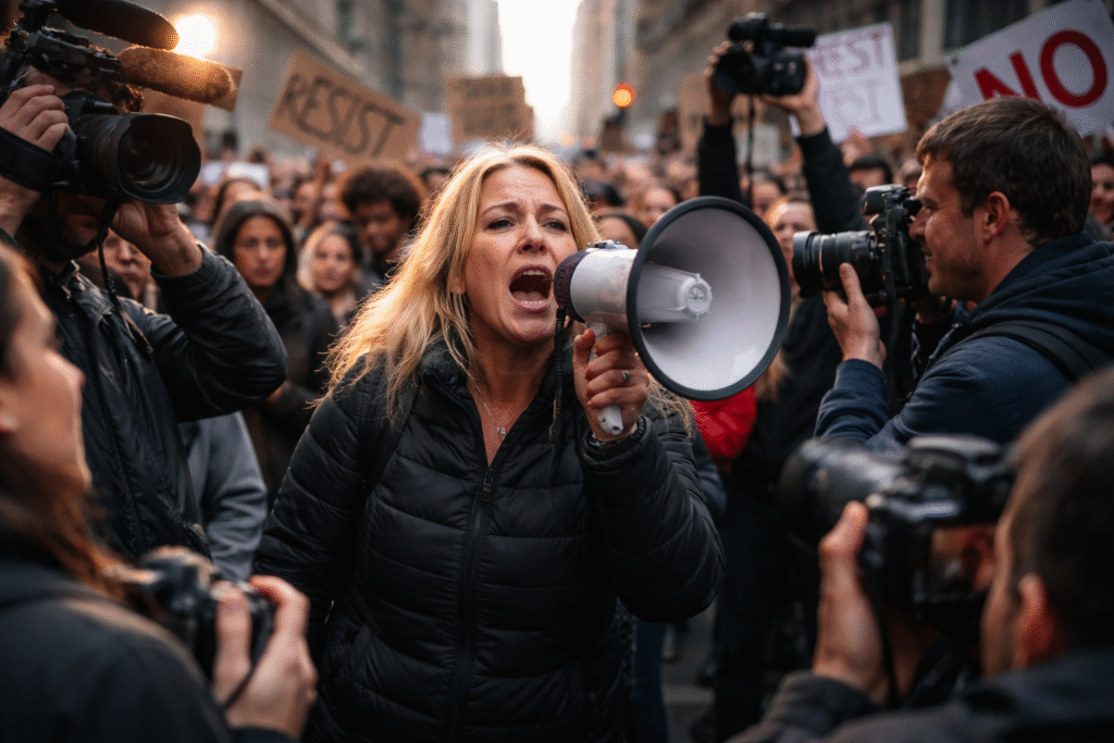 'Disgusting': Same professional protester allegedly found at nearly 100 different protests