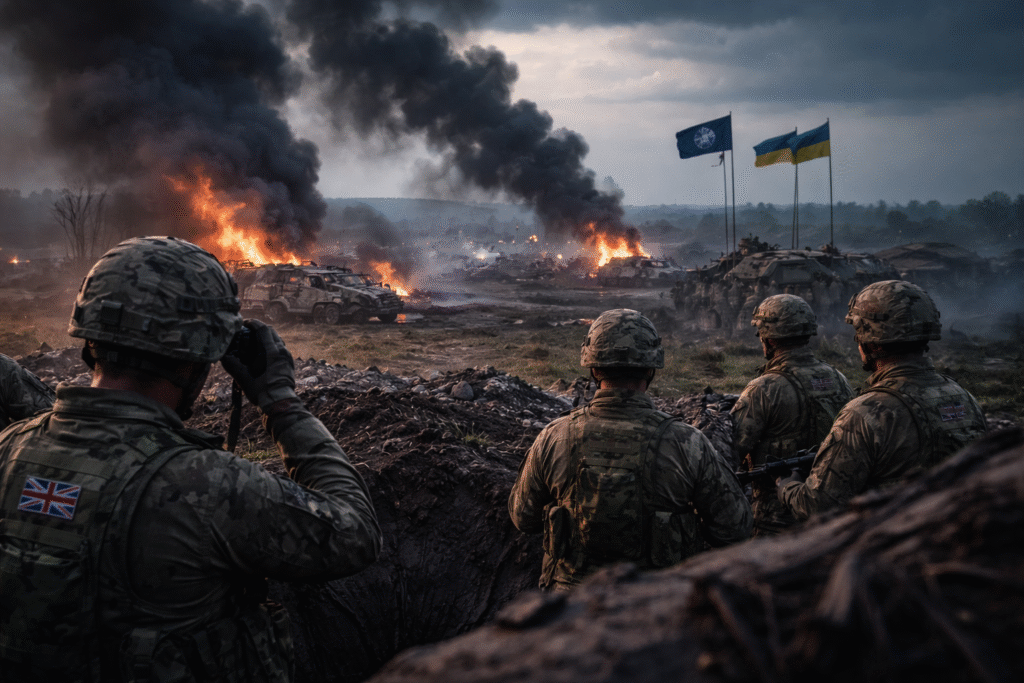 London: We will not send troops to Ukraine if there is no safety for them there.