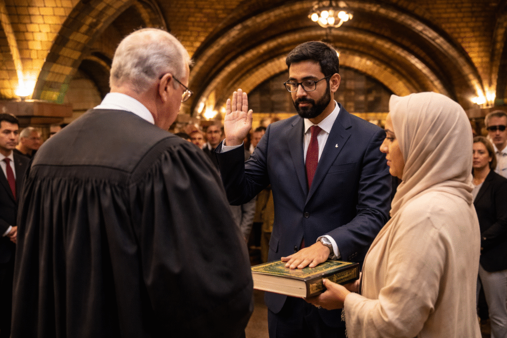 Mamdani Takes Oath on Quran (Underground!?) Then Vows to DESTROY ‘Rugged Individualism’ in NYC