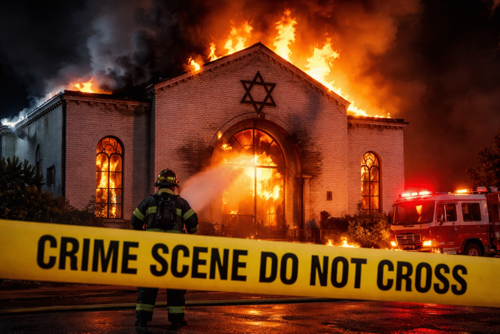 Suspect admits to arson attack on synagogue in Mississippi due to its ‘Jewish ties,’ FBI says