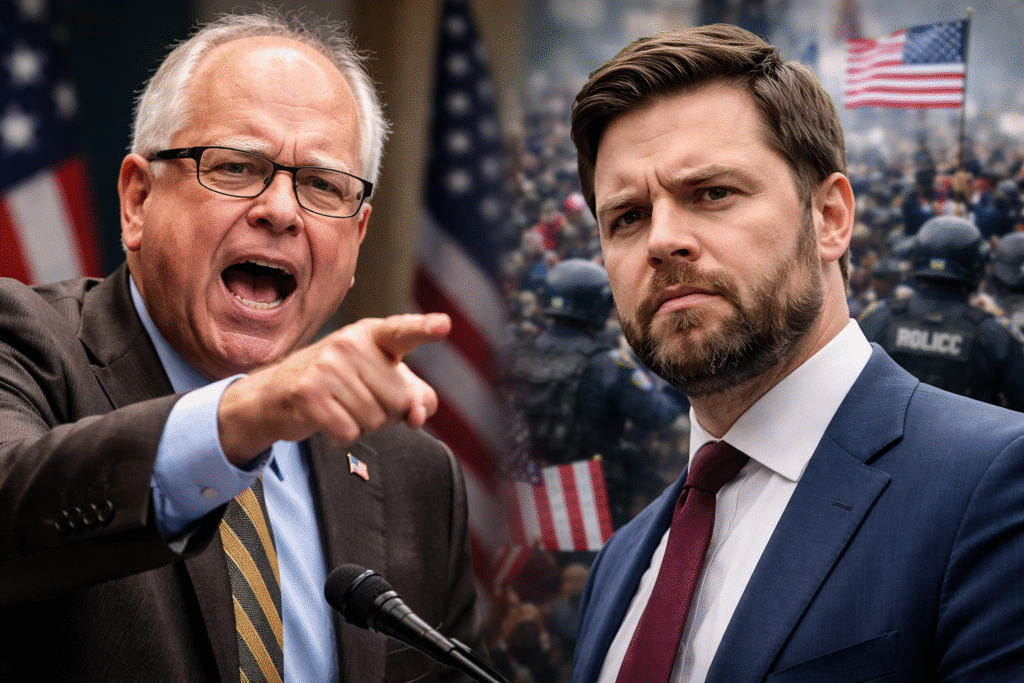 Tim Walz On JD Vance- “I Would Beat the Sh*t Out of Him if I Could”