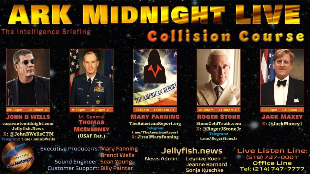 The Intelligence Briefing / Collision Course: Ark Midnight Tonight - Ep. 487